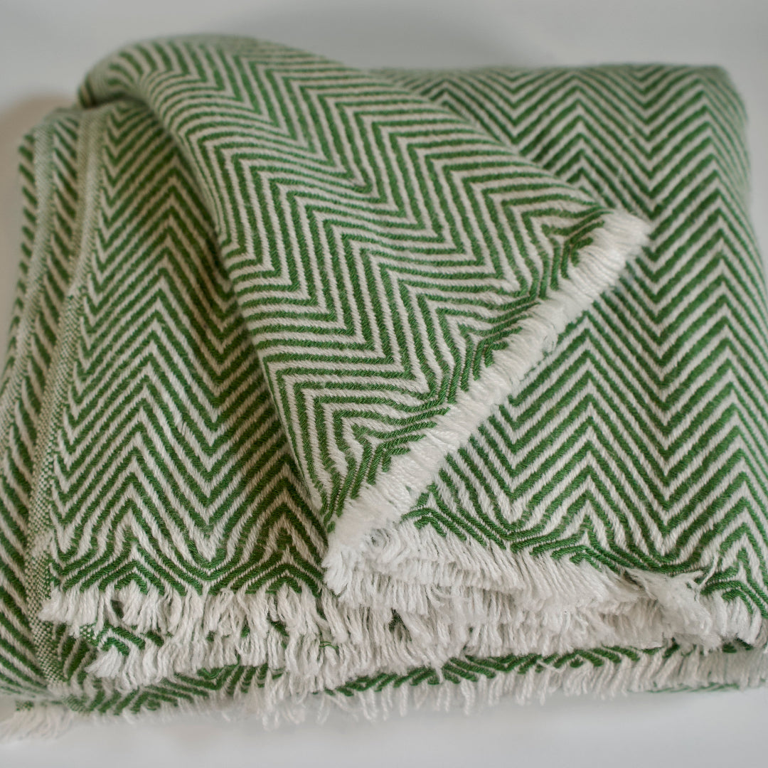 Altanera Cashmere Throw - Alpine Echo