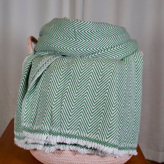 Altanera Cashmere Throw - Alpine Echo