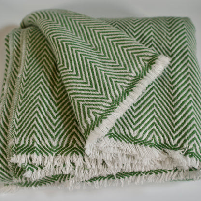 Altanera Cashmere Throw - Alpine Echo