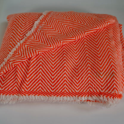 Altanera Cashmere Throw - Sunset Echo
